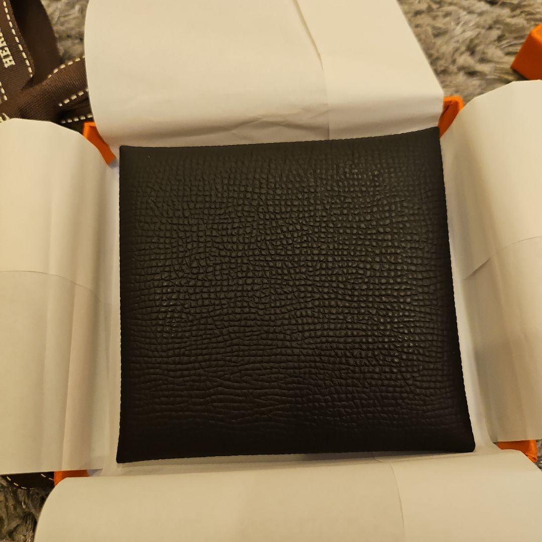 新品未使用　HERMES　バスティア　ノワール黒