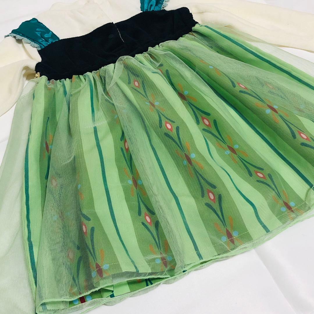 anyfam アナ雪　アナ　ワンピース　ドレス　90cm