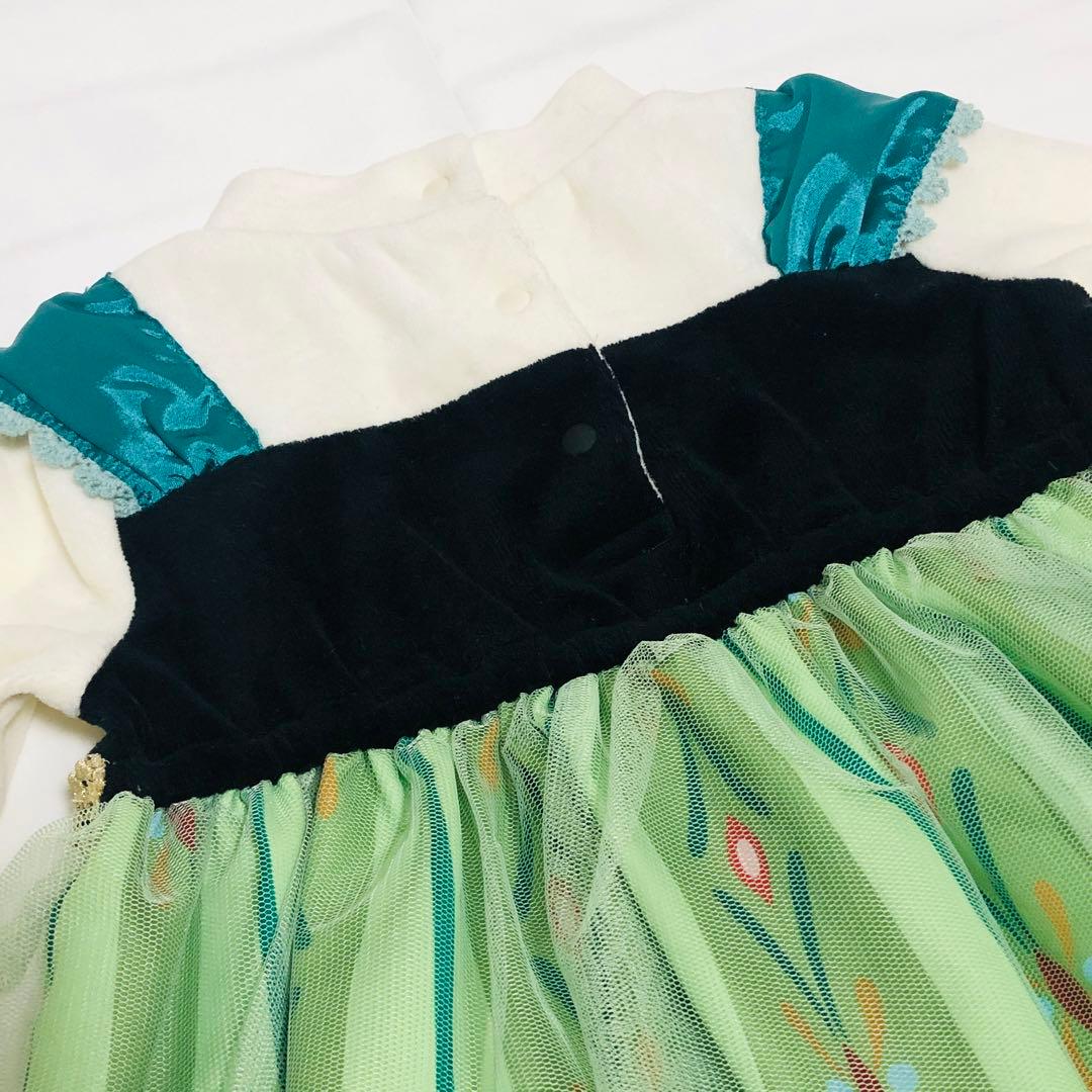 anyfam アナ雪　アナ　ワンピース　ドレス　90cm