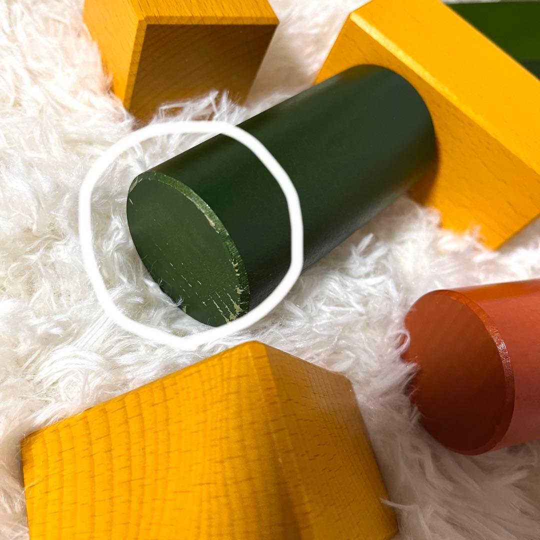 【超美品】ボーネルンド オリジナルカラー　積み木