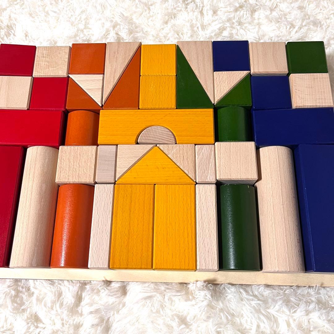 【超美品】ボーネルンド オリジナルカラー　積み木