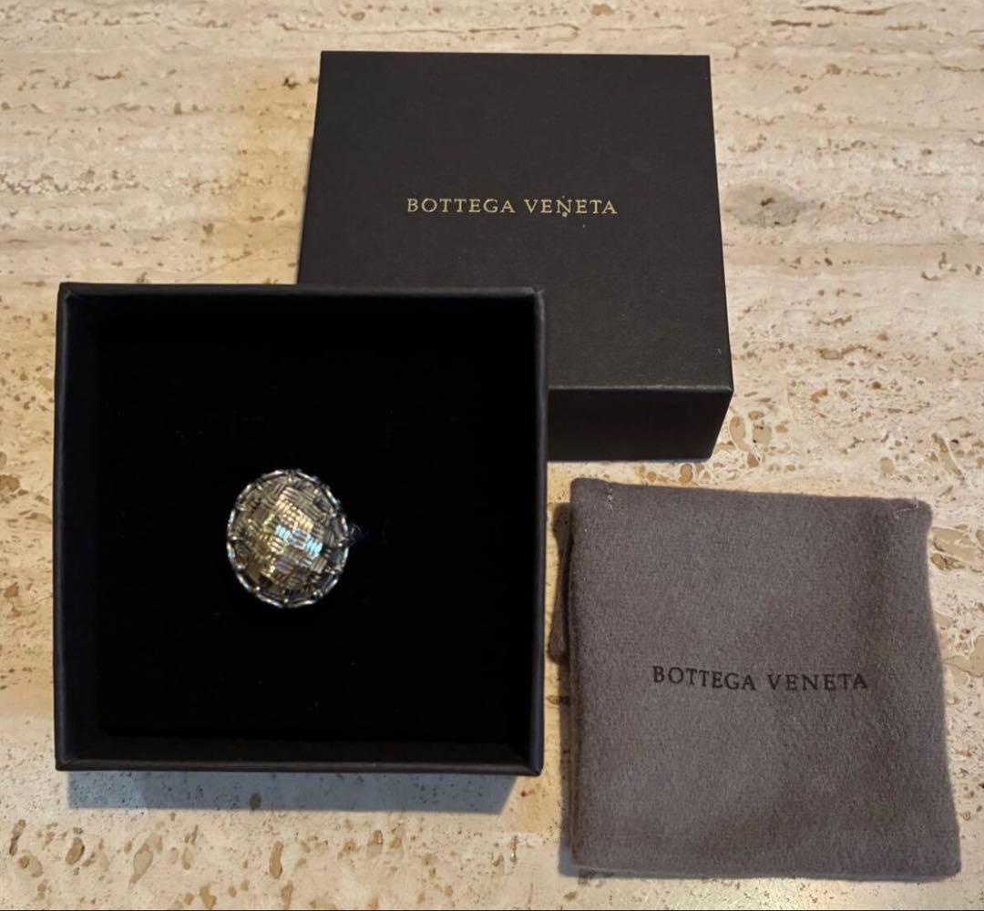 Bottega Veneta オーバル型リング　シルバー　指輪