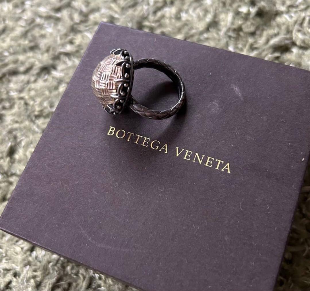 Bottega Veneta オーバル型リング　シルバー　指輪
