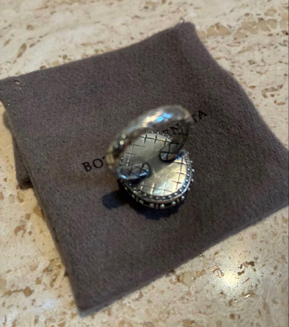 Bottega Veneta オーバル型リング　シルバー　指輪