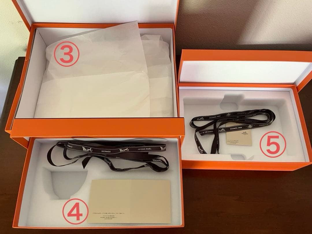 HERMES エルメス　空箱　大・中・小12点 / 紙袋　中5点小5点　計22点