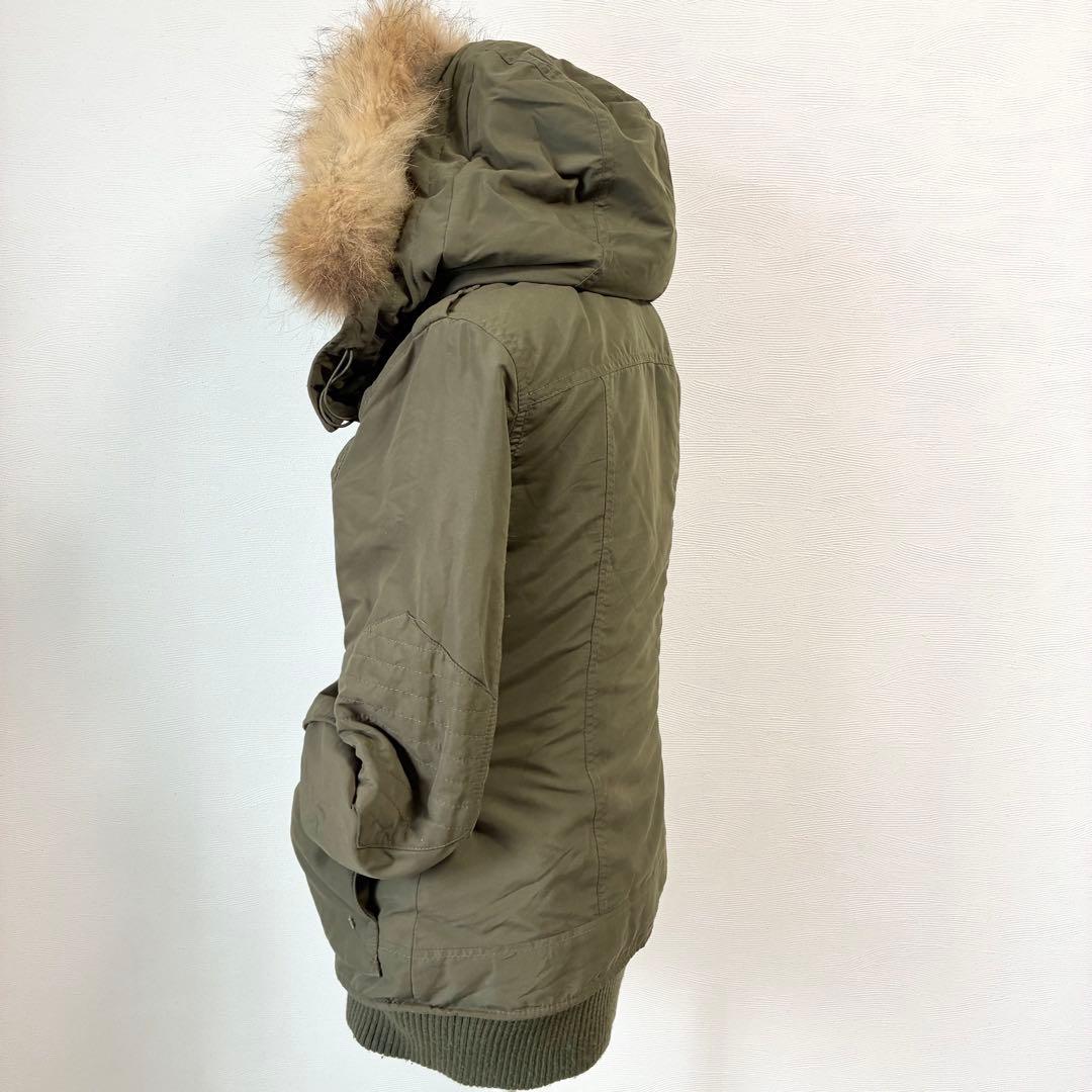 00s y2k SLY N3B モッズコート ロング 平成ギャル ファー フード