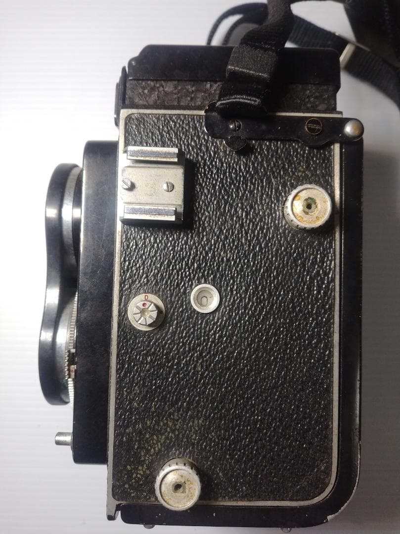 【ジャンク品】 KONIFLEX Hexanon 85mm 二眼カメラ