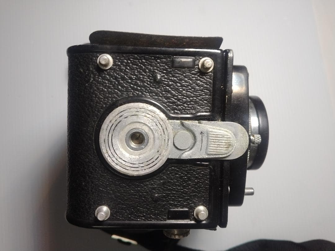 【ジャンク品】 KONIFLEX Hexanon 85mm 二眼カメラ