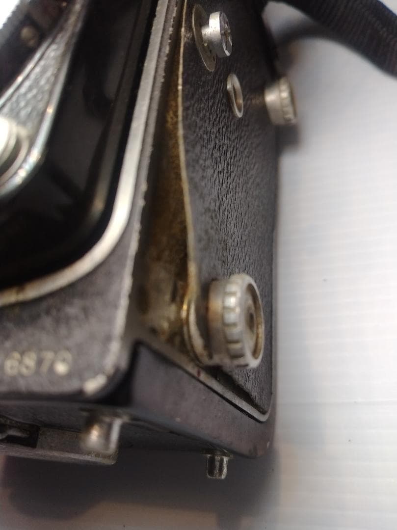 【ジャンク品】 KONIFLEX Hexanon 85mm 二眼カメラ