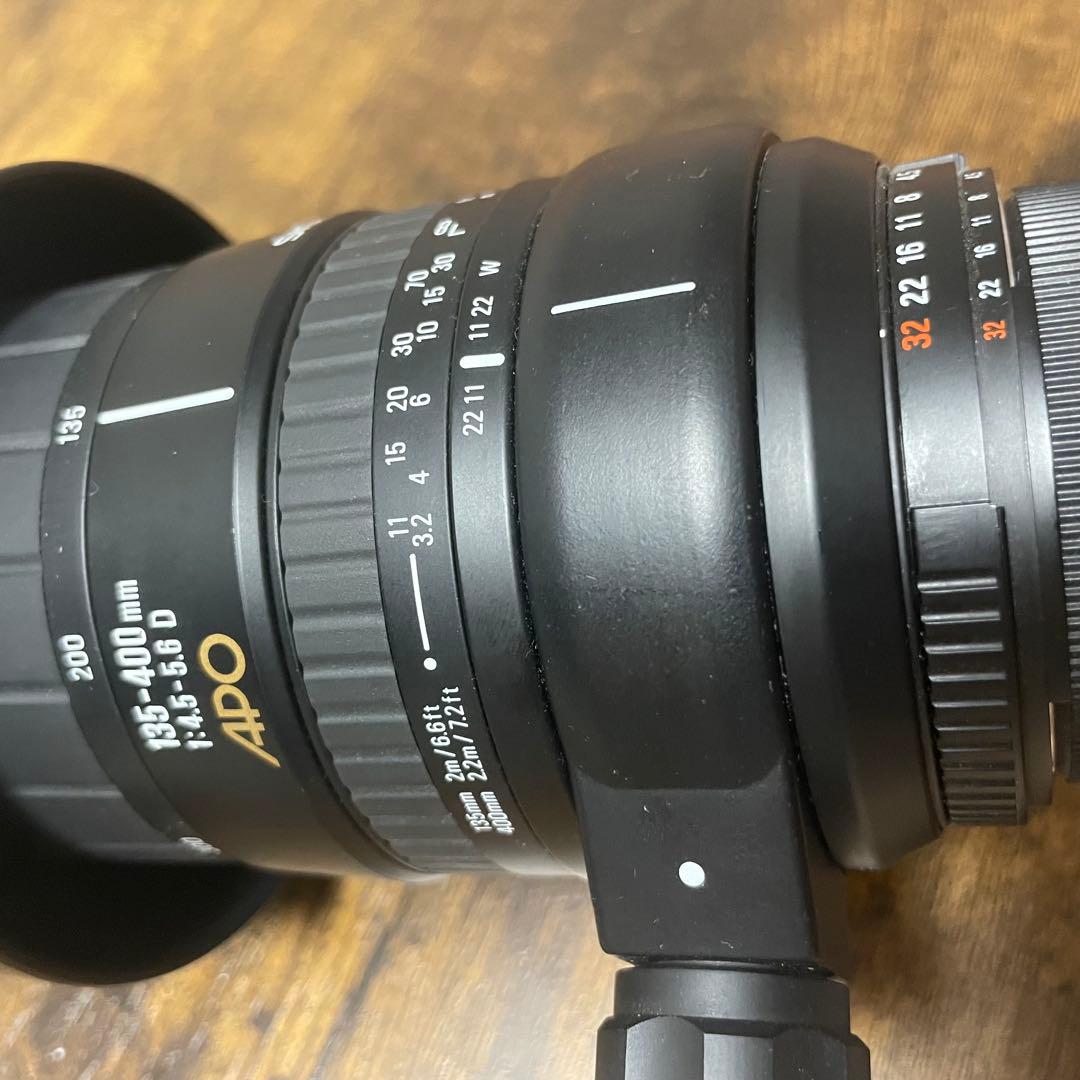 シグマ SIGMA 135-400mm 1:4.5-5.6 D ニコンF