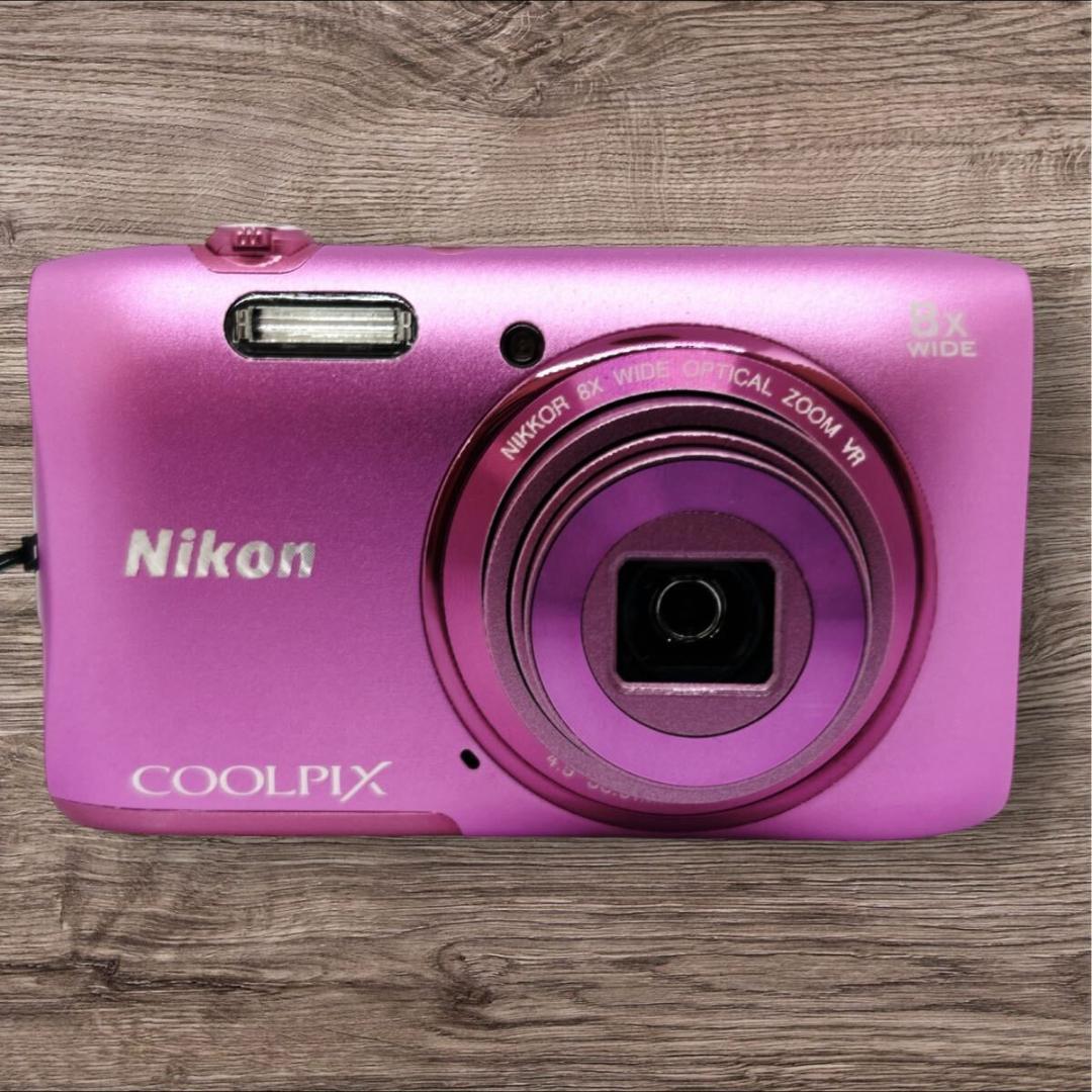 ニコン COOLPIX S3600 ピンク Nikon 美品 動作確認OK