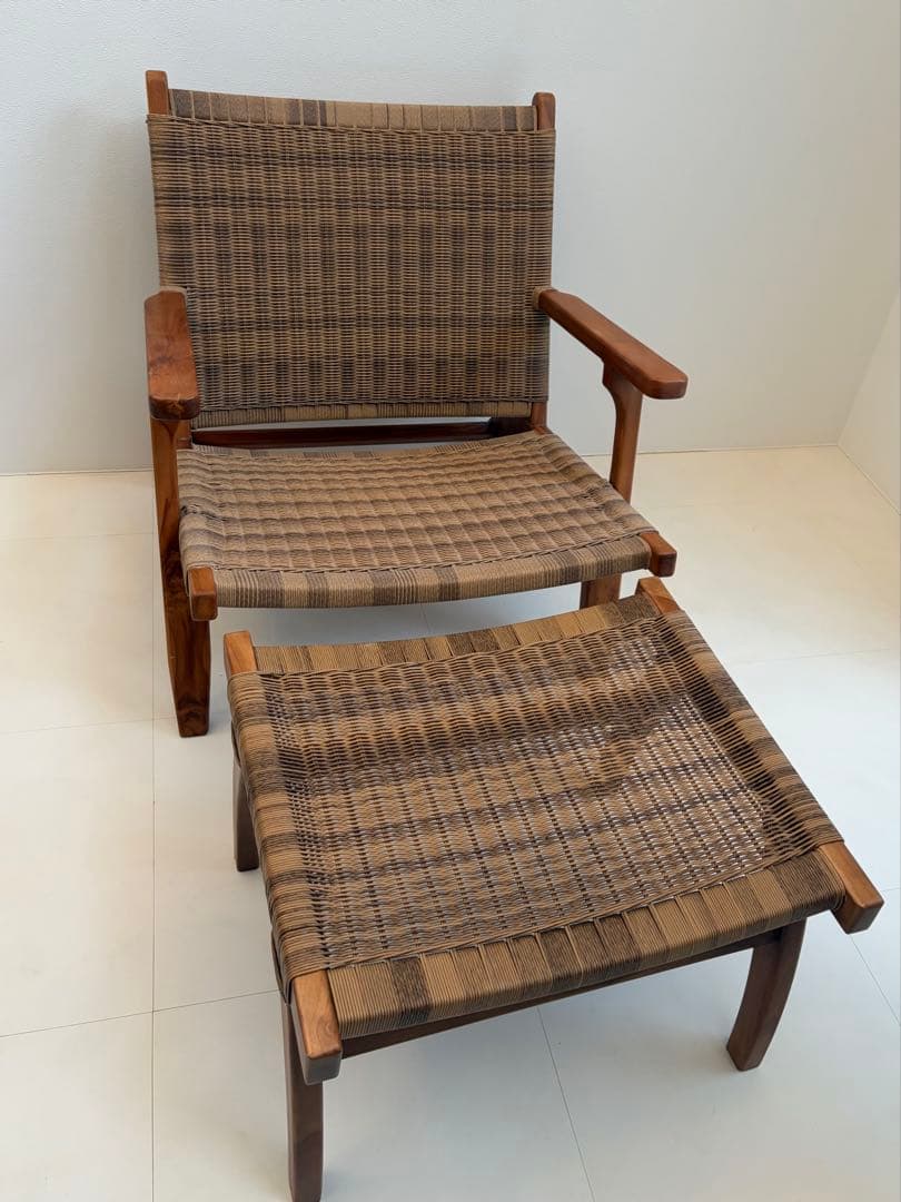 ハンスJウェグナー　CH25 キューバチェア　オットマン