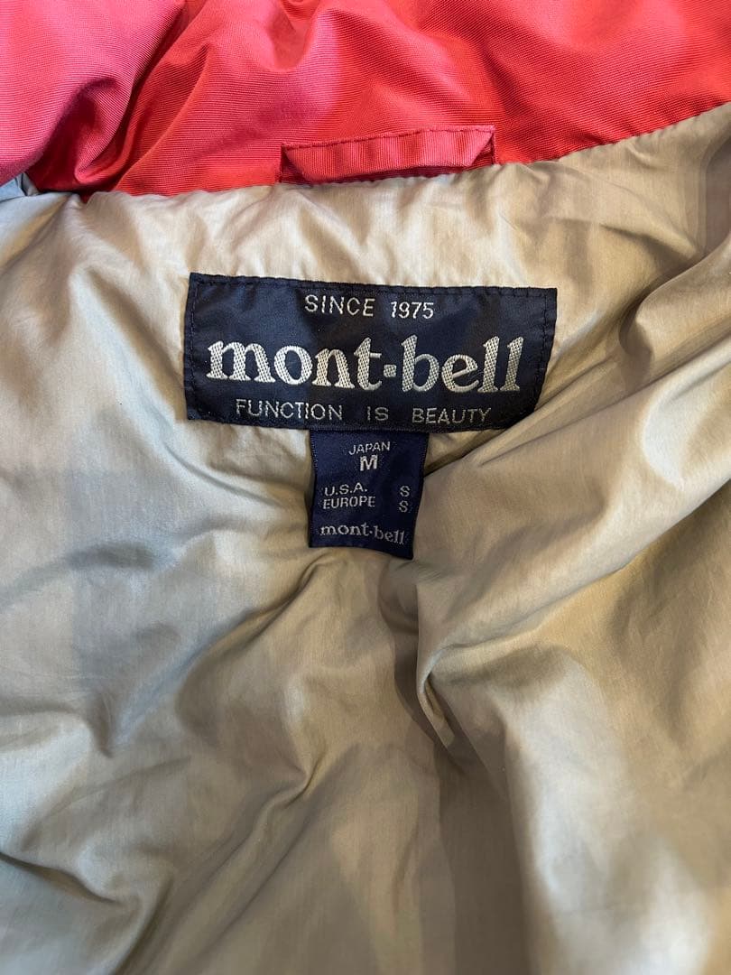 old mont-bell ダウンジャケット Mサイズ