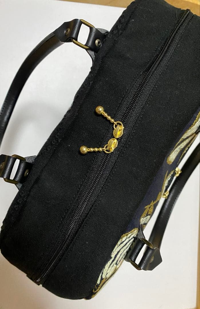 ミナペルホネン　ハンドメイド　ボストンバック