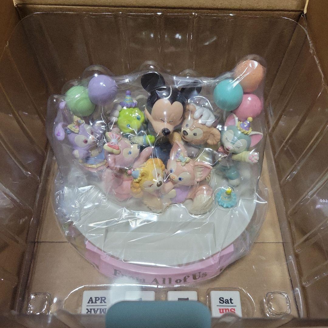 ダッフィーフレンズ　万年カレンダー