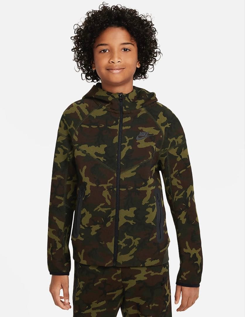 g*3様 2024年モデル　テックフリース　ナイキ　レア柄　カモ　迷彩　セットア