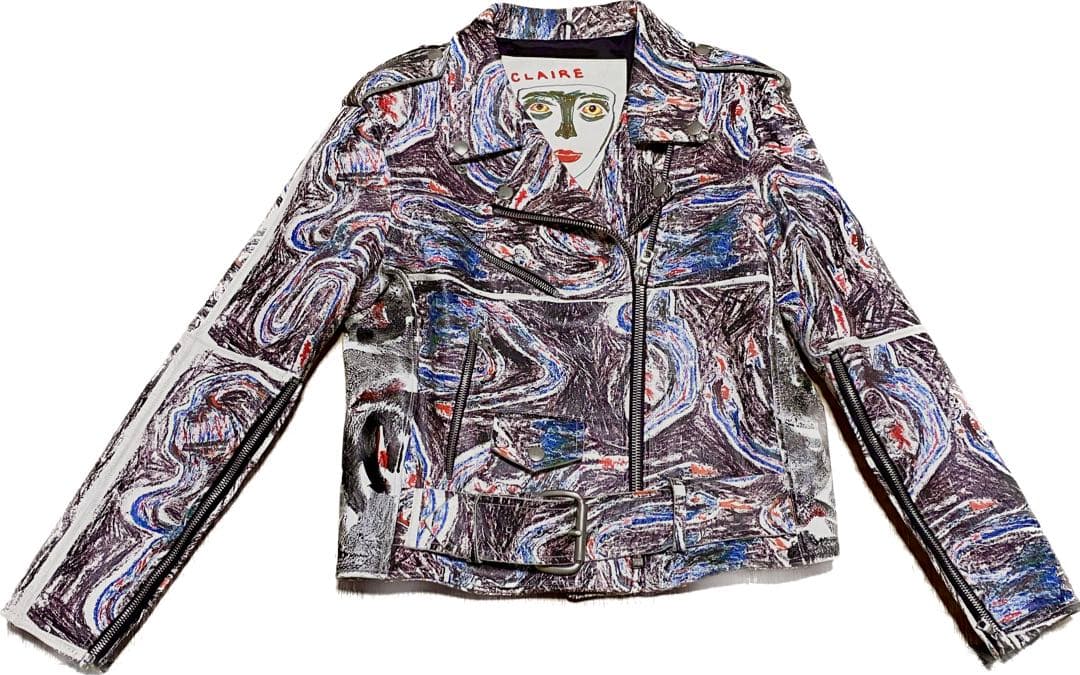 クレアバロー Claire Barrow 超希少ライダースジャケット