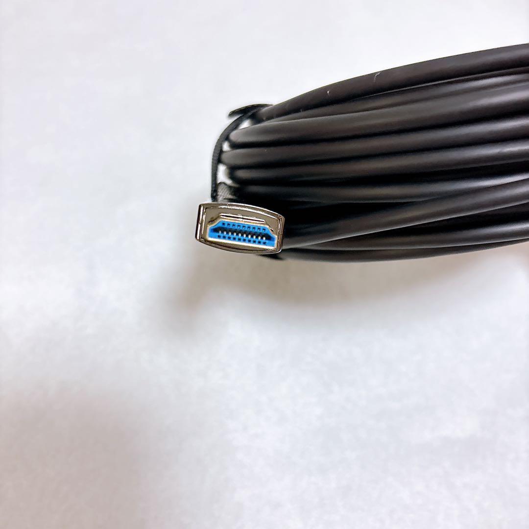 8K HDMI光ファイバーケーブル 15m 8K@60Hz テレビ ゲーム