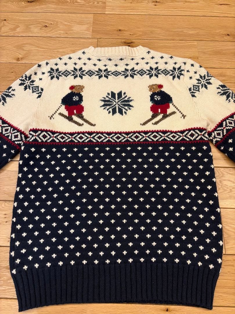 Ralph Lauren ラルフローレン POLO キッズ　ニット　くま　ウール