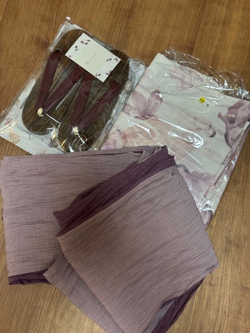 herlipto / 浴衣、帯、下駄3点セット