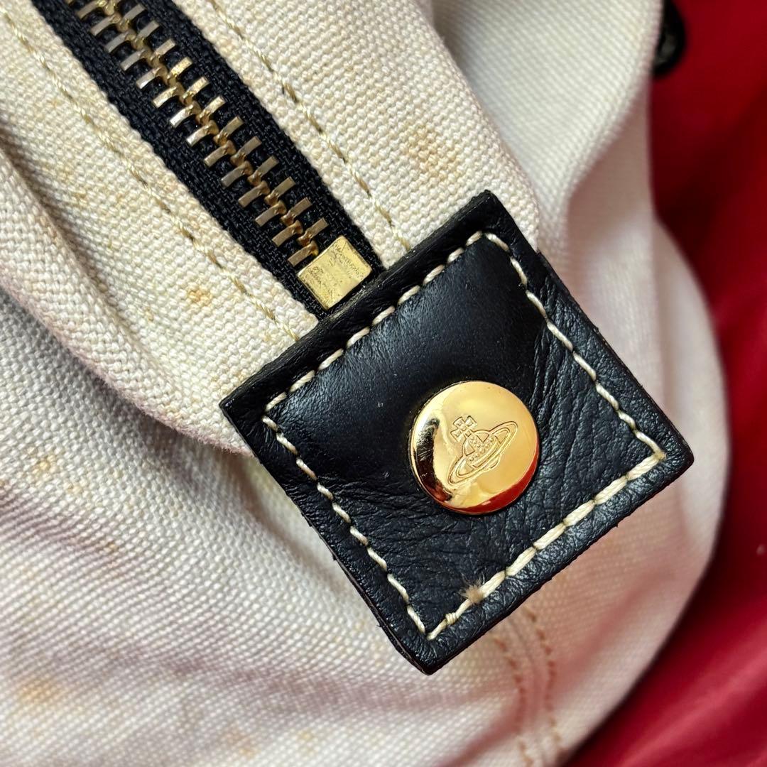 Vivienne Westwood☆キャンバス ミニボストンバッグ日本製