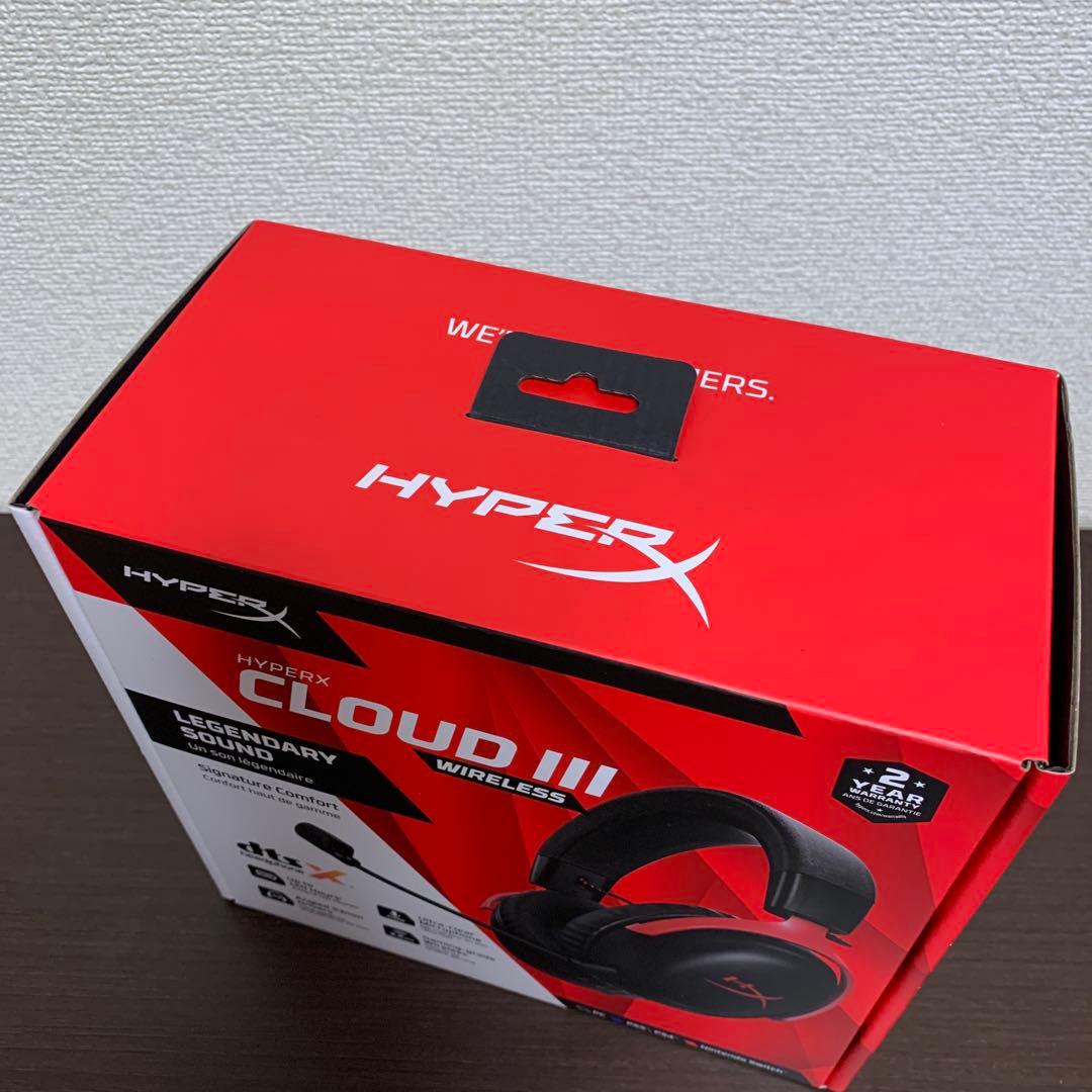 【新品】HyperX Cloud III Wirelessゲーミングヘッドセット