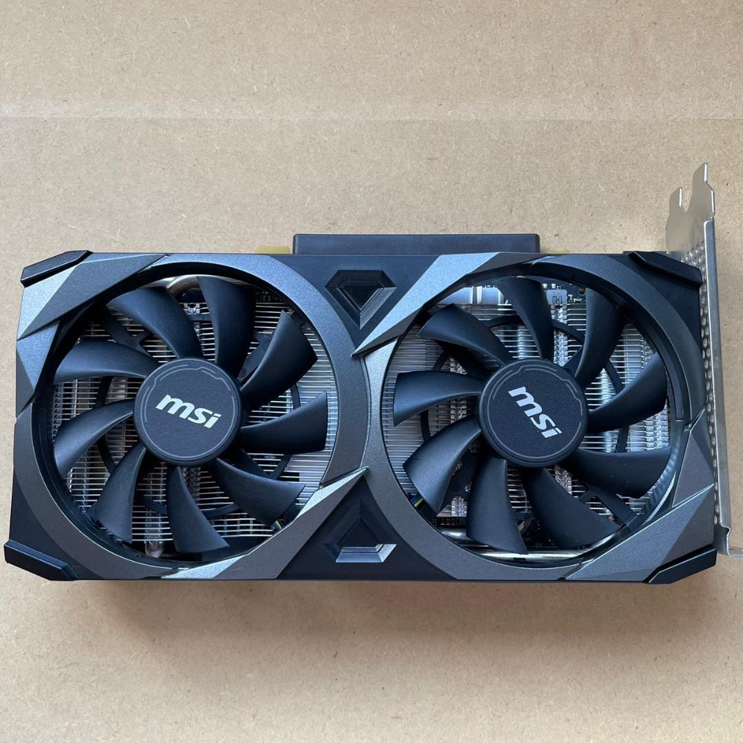 グラフィックボード・グラボ・ビデオカード msi GeForce RTX 3050 VENTUS 2X XS 8G OC