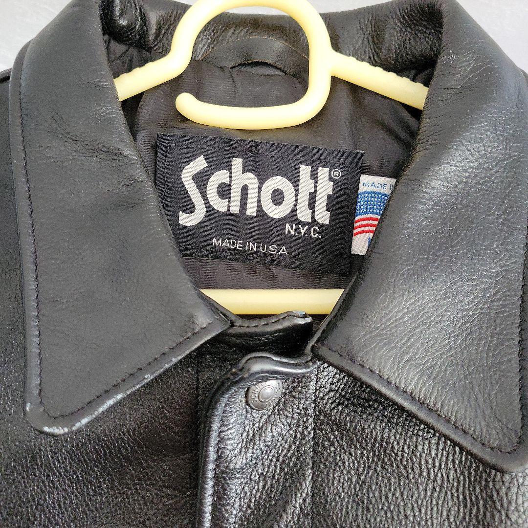 すけッピSchott NYC レザートラッカージャケット