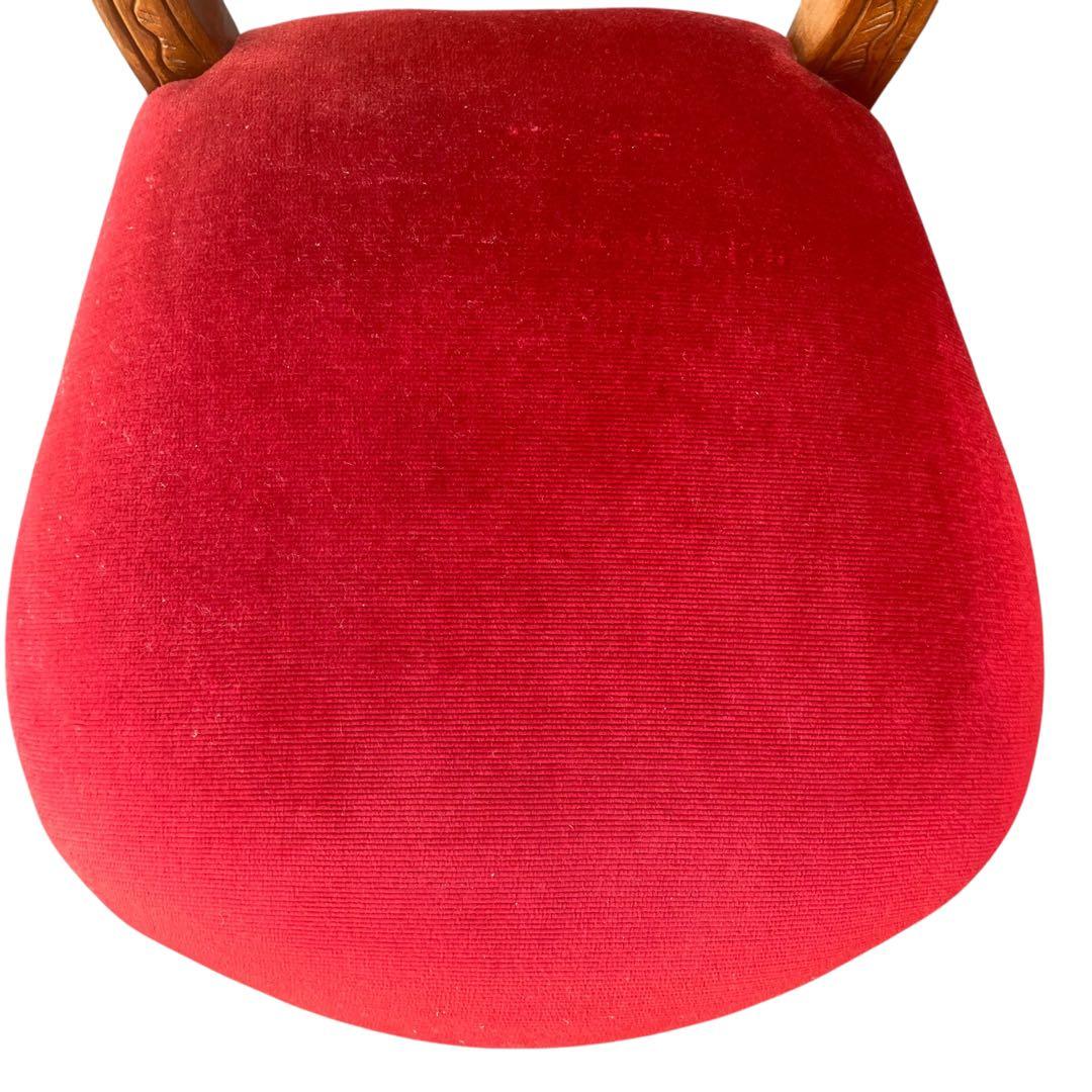 美品　イタリア製　ロココ調　アンティークチェア　ドールチェア　ヴィンテージ　猫足