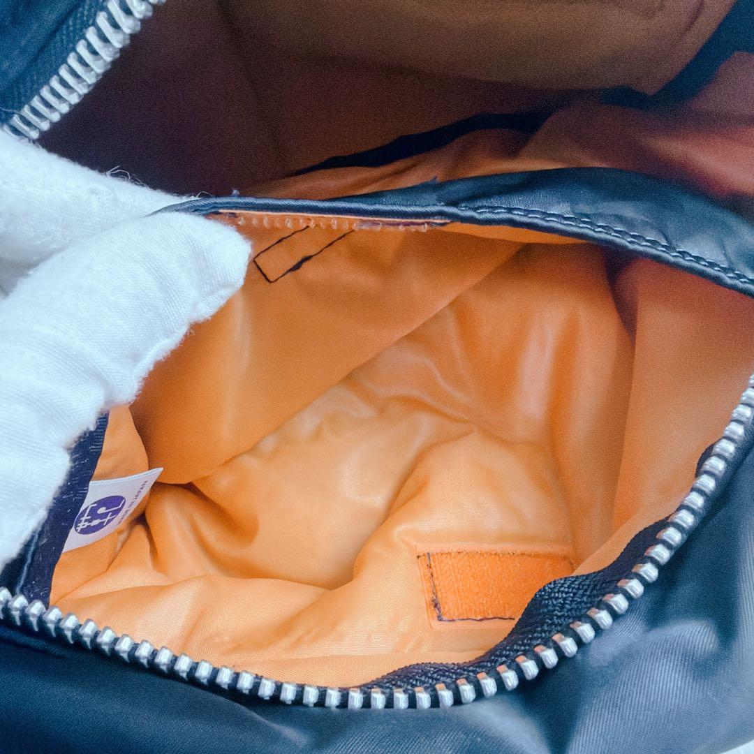 PORTER タンカー ボディ バッグ 30周年 迷彩 カモフラ ネイビー