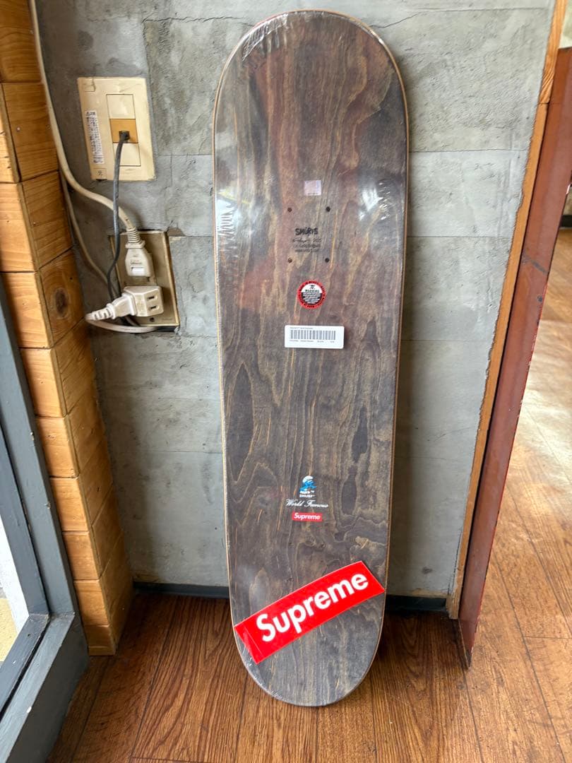 Supreme Smurfデザイン スケートボードデッキ