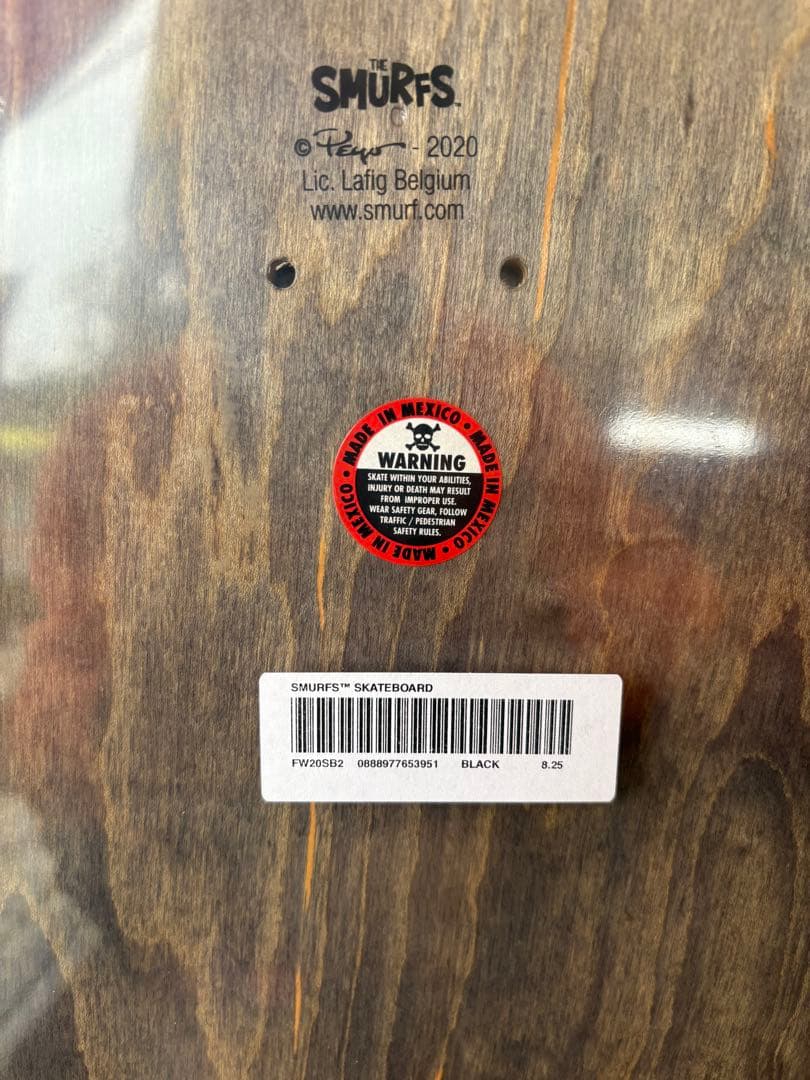 Supreme Smurfデザイン スケートボードデッキ