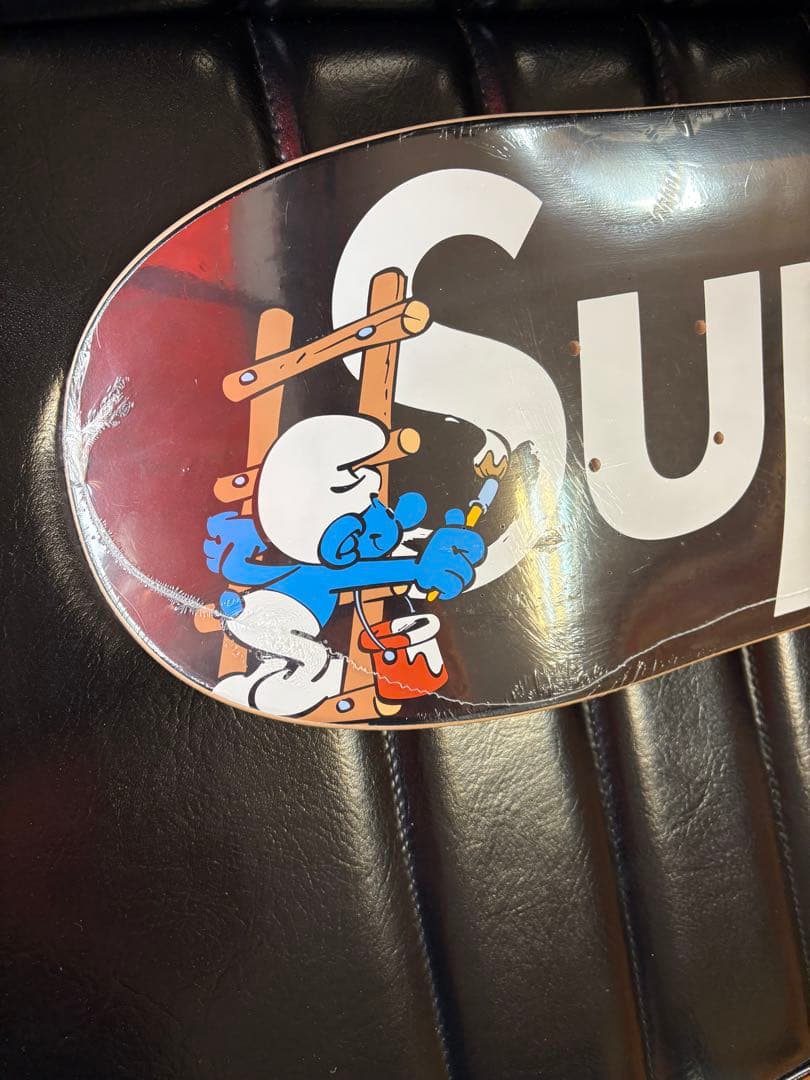 Supreme Smurfデザイン スケートボードデッキ