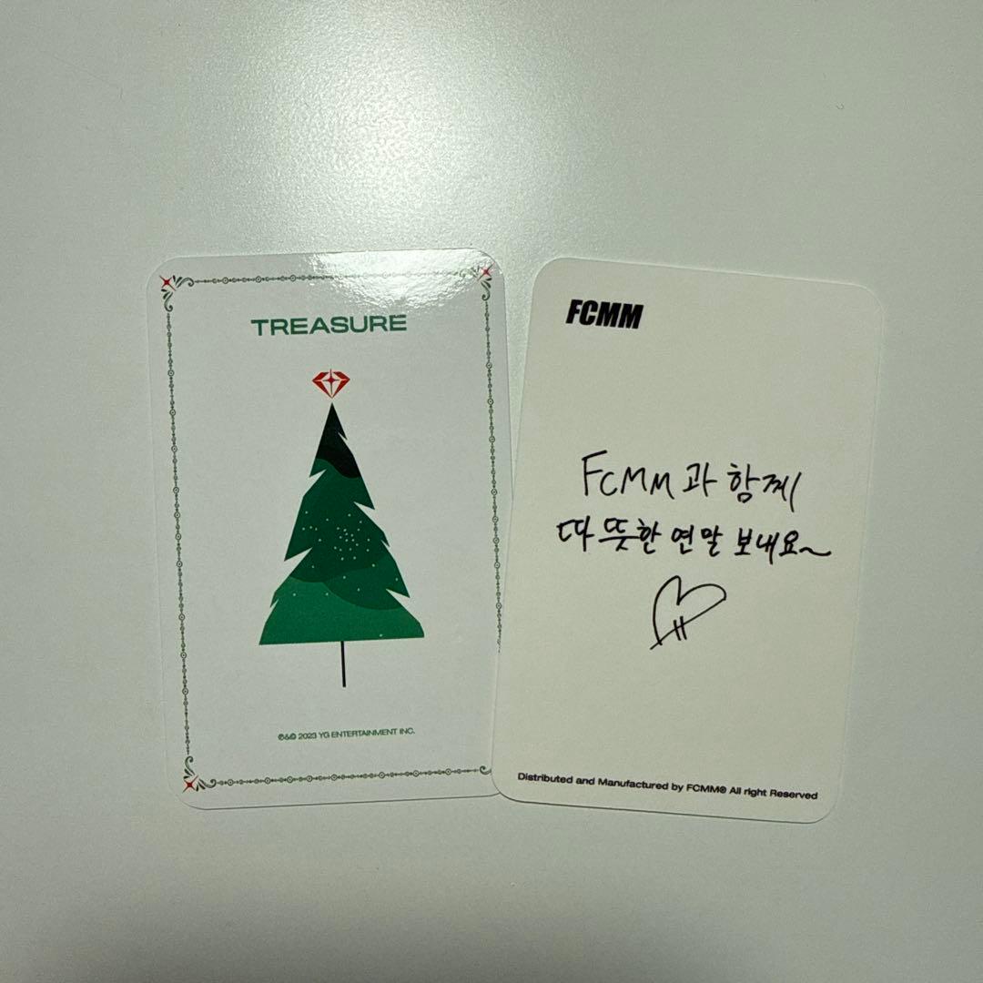 TREASURE ヨシ トレカ ３枚セット