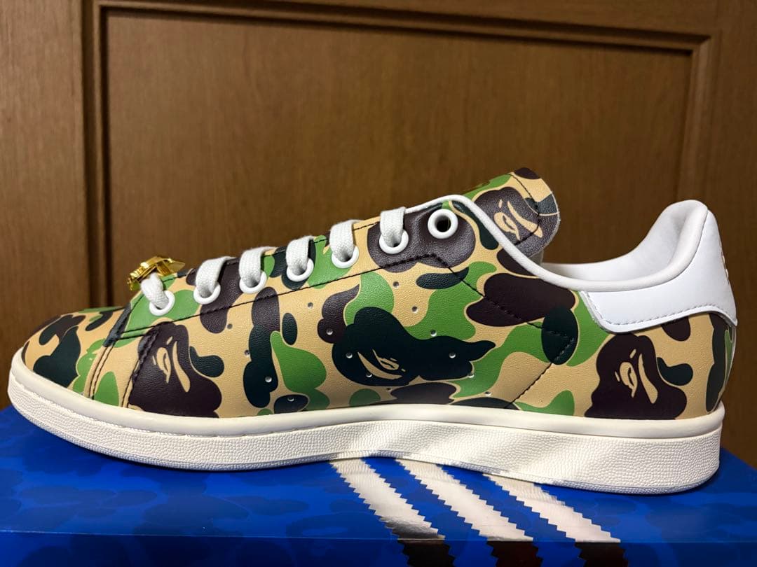 新品adidas STANSMITH BAPEカモ26.5㎝ 定価25,300円