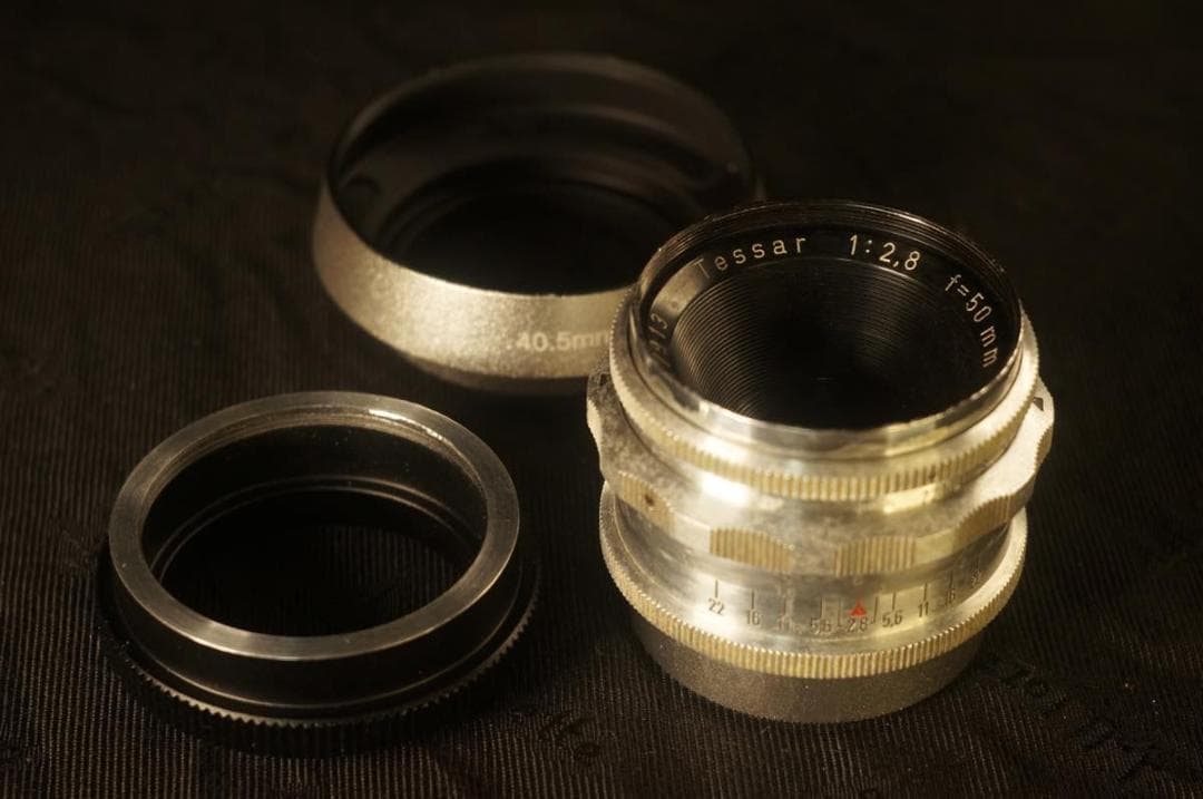 珍品！ Carl Zeiss Tessar 50mm F2.8 M39