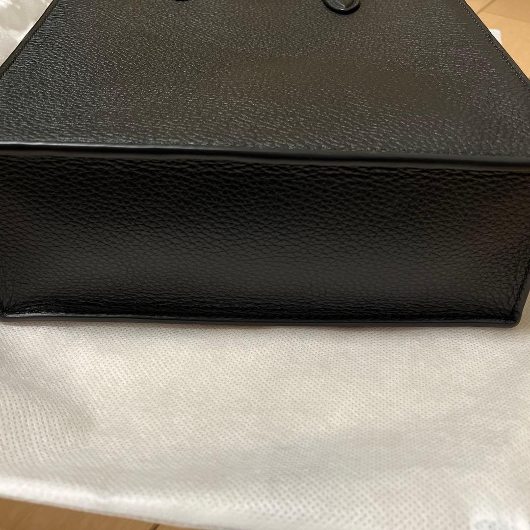 COACH コーチ　ブラック トートバッグ　ショルダーベルト付き　新品未使用