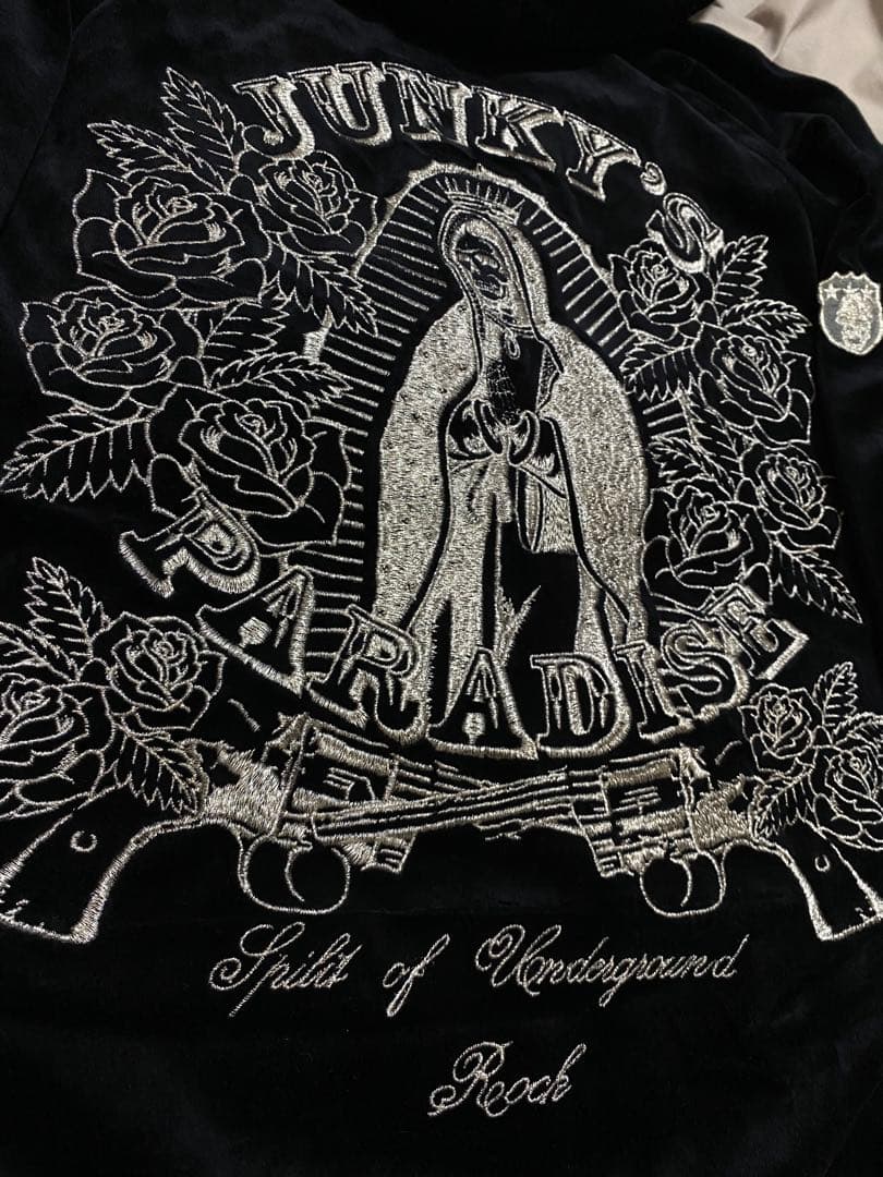 JKPD 日本限定 別珍 パーカー スカジャン スカル unisex