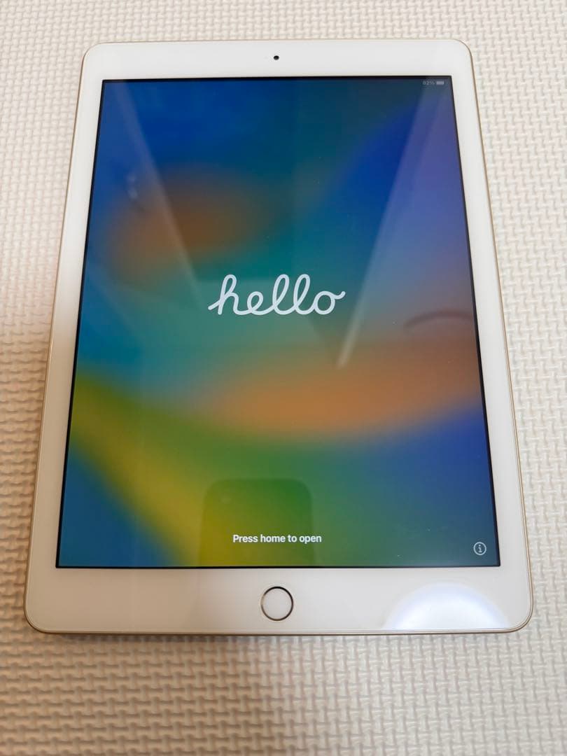 超美品　iPad Wi-Fi 第5世代 128G ゴールド