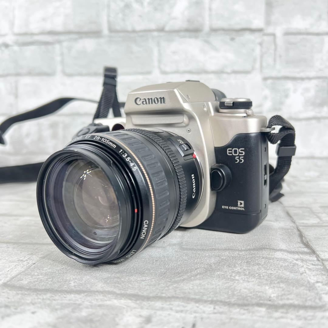 Canon EOS55 レンズセット フィルムカメラ