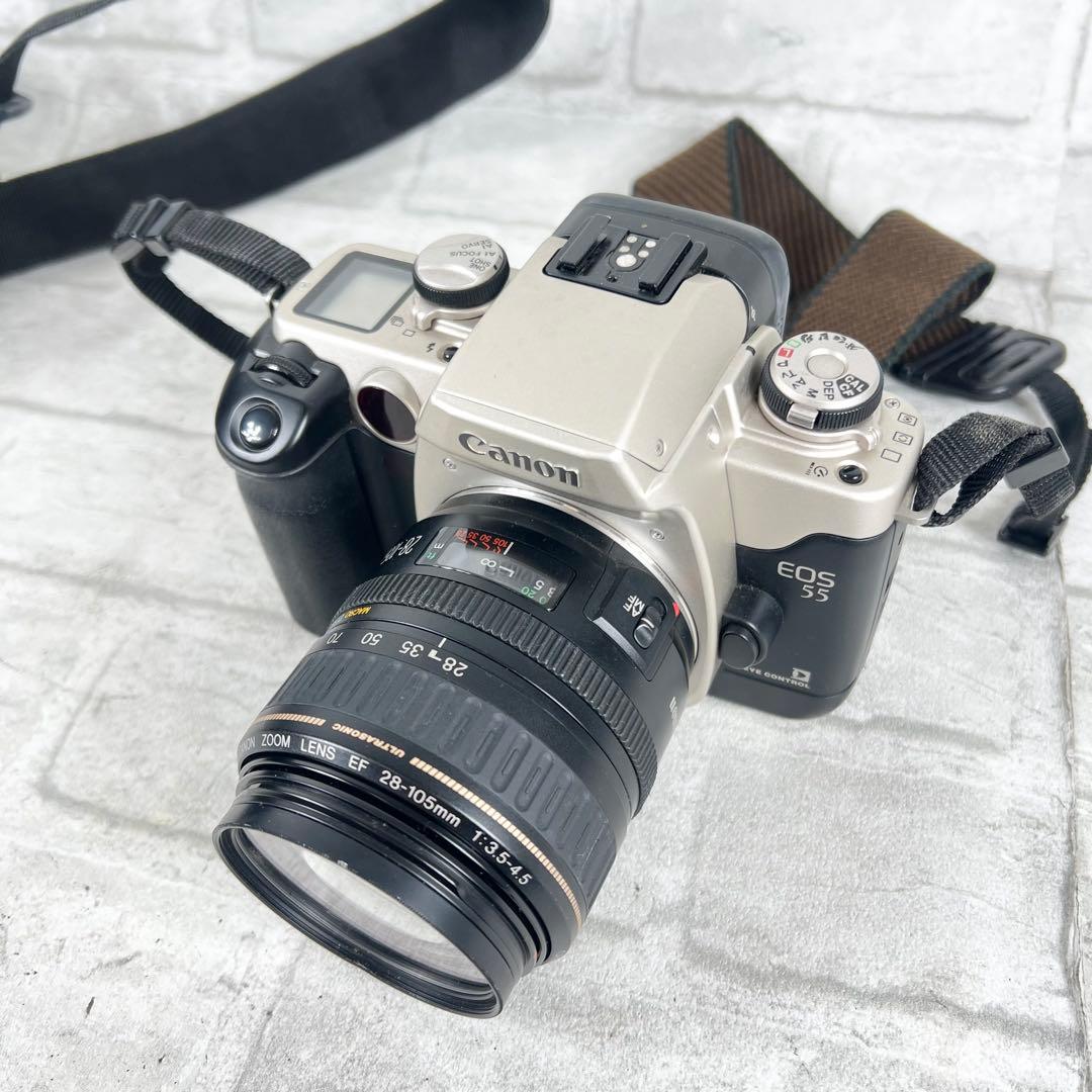 Canon EOS55 レンズセット フィルムカメラ