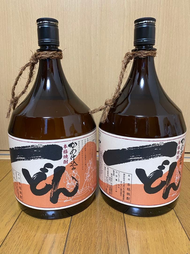 一どん　2本セット　いっどん　本格焼酎　杜氏の里笠沙　いも焼酎