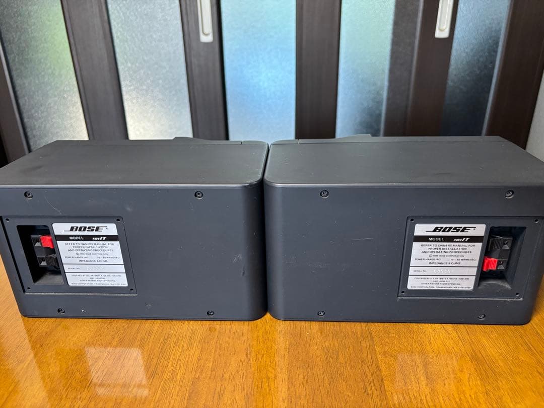 BOSE スピーカー　 101IT イタリアーノ ブラック ペア ボーズ