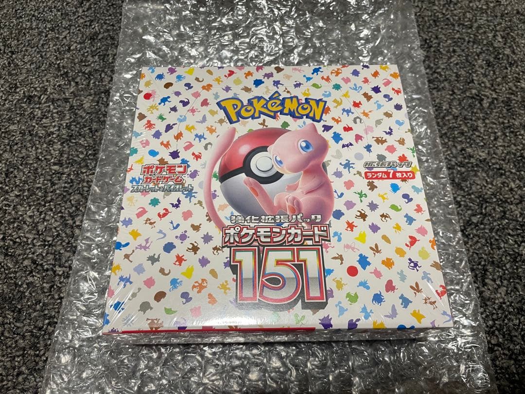 新品未開封 ポケモンカード151 シュリンク付き