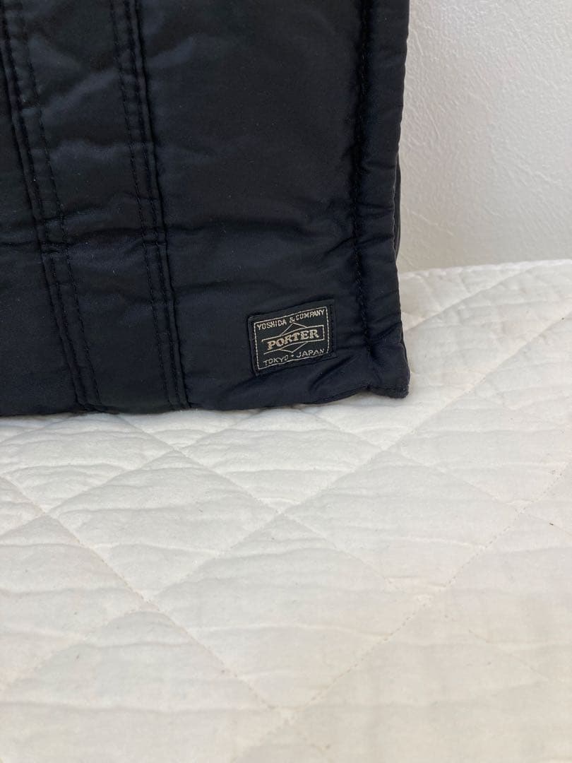 【美品】PORTER ポーター タンカートートバッグ ブラック
