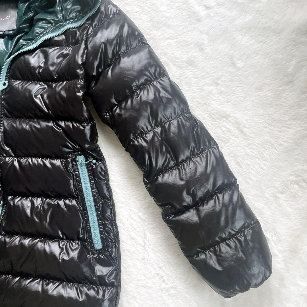 【美品】 DUVETICA ACE アチェ ロングダウン 38 ブラック ブルー