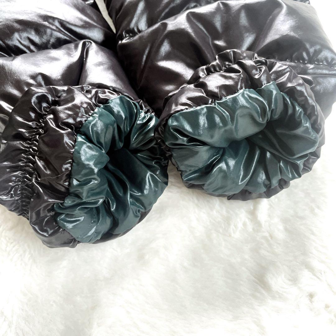 【美品】 DUVETICA ACE アチェ ロングダウン 38 ブラック ブルー