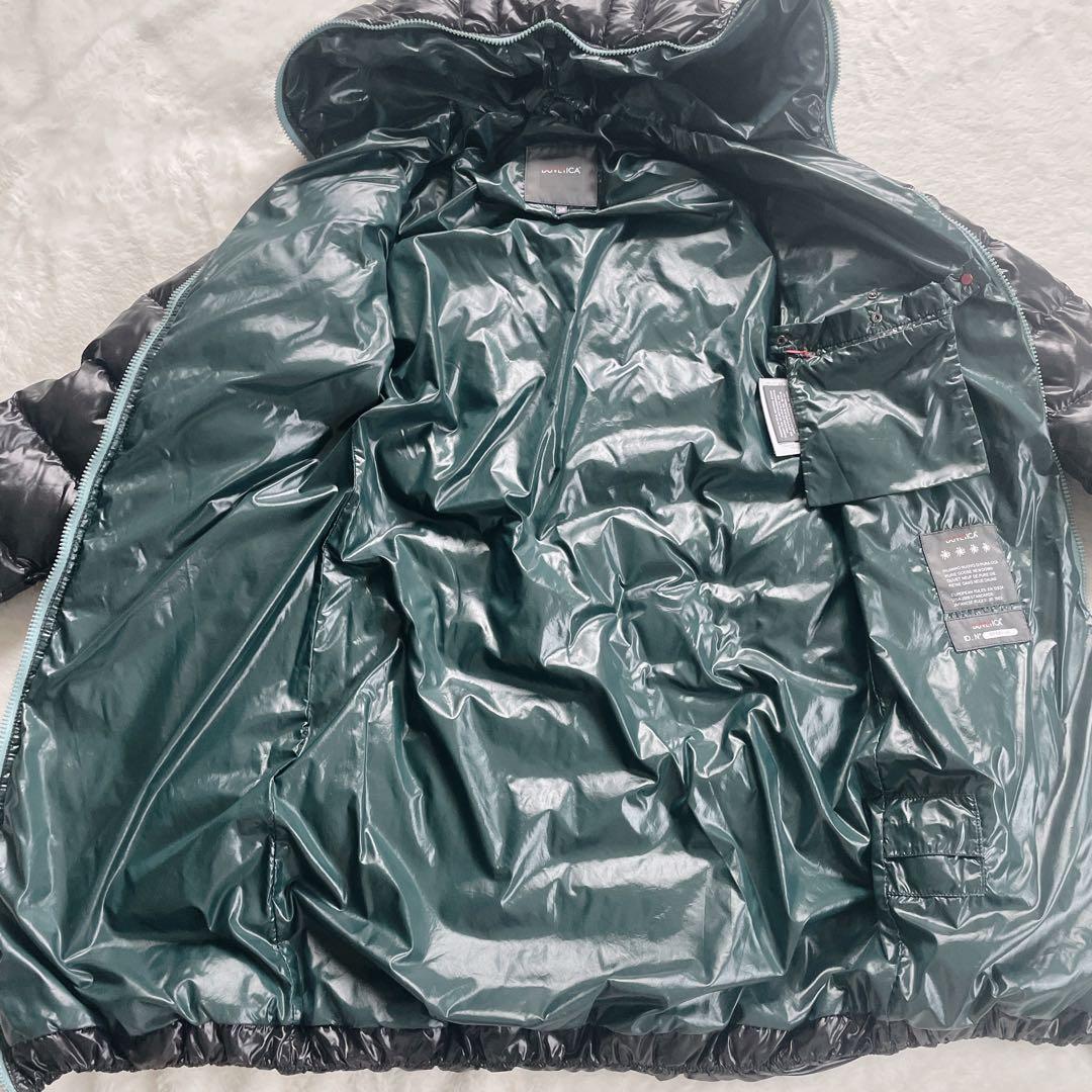 【美品】 DUVETICA ACE アチェ ロングダウン 38 ブラック ブルー