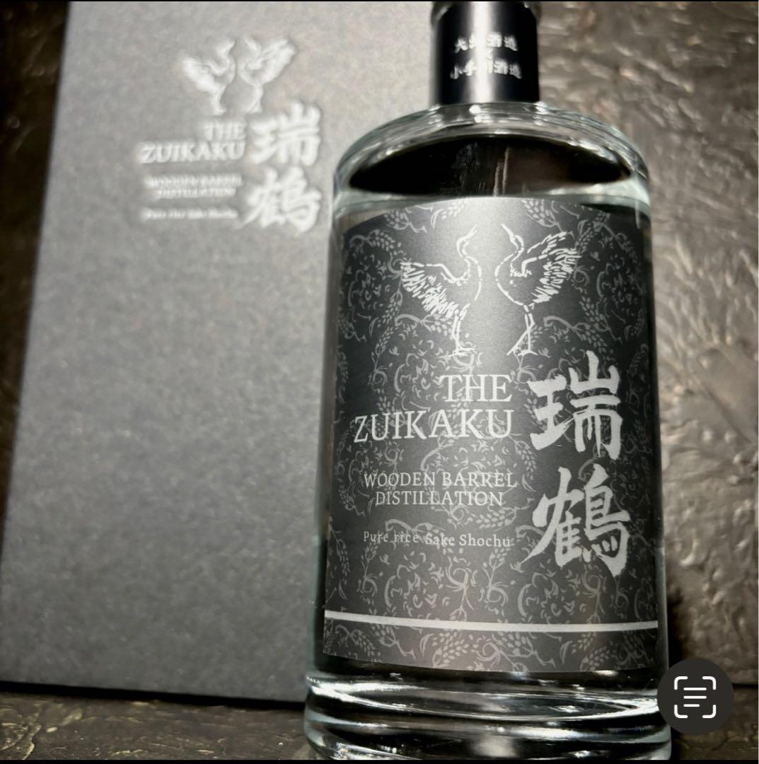 新品未開封　限定1000本　入手不可　純米酒焼酎　瑞鶴　ズイカク