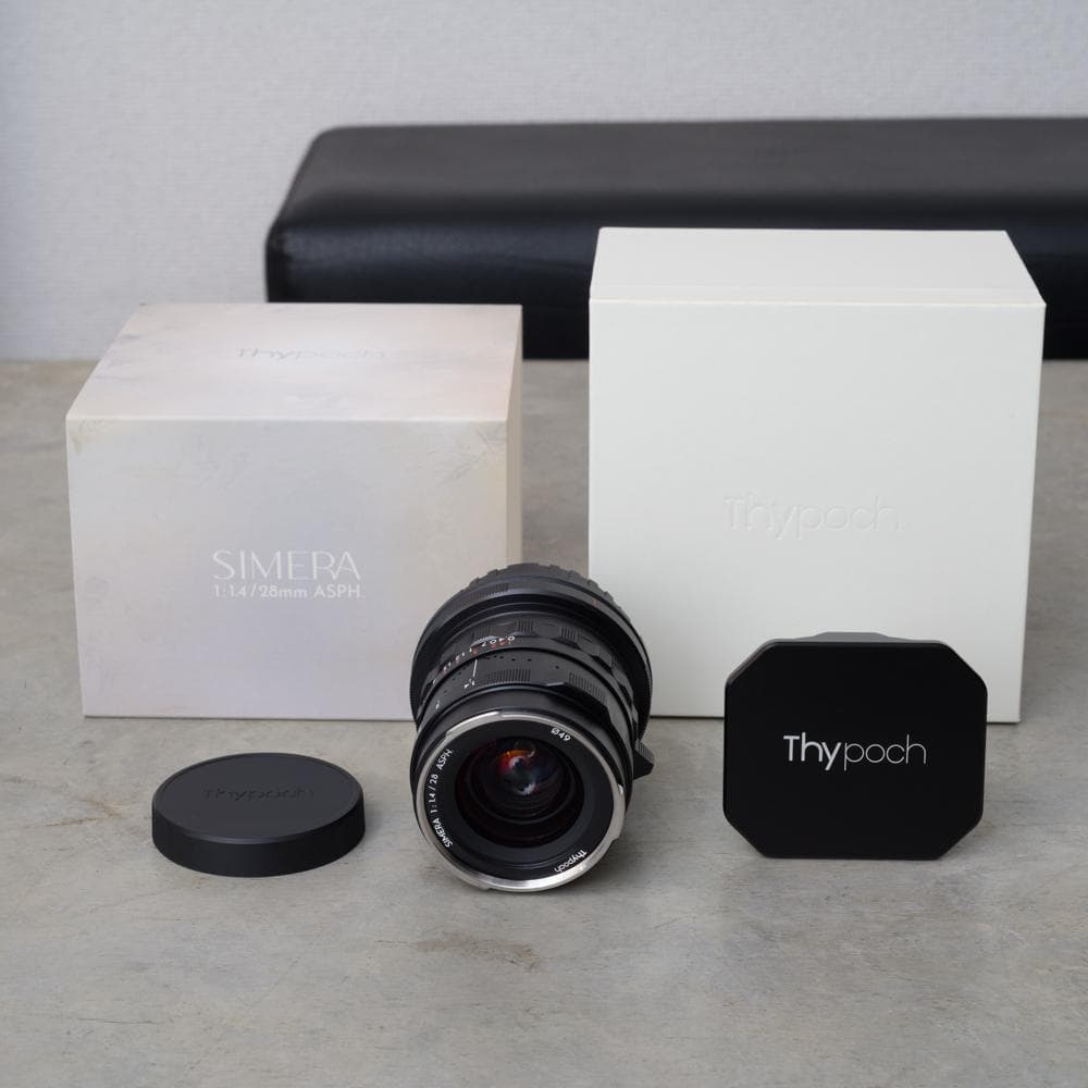 Thypoch SIMERA 28mm f1.4 ASPH レンズ